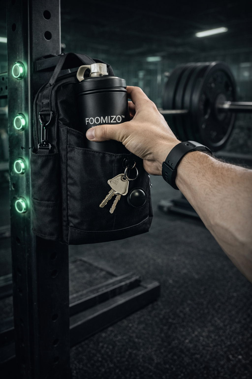 FOOMIZO™ Magnetic Gym Bag