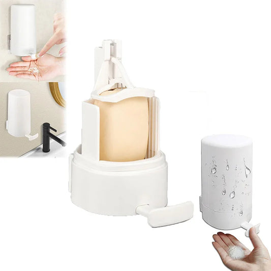 Wall-Mounted Soap Shaver – Eco-Friendly Dispenser for Powdered Soap™